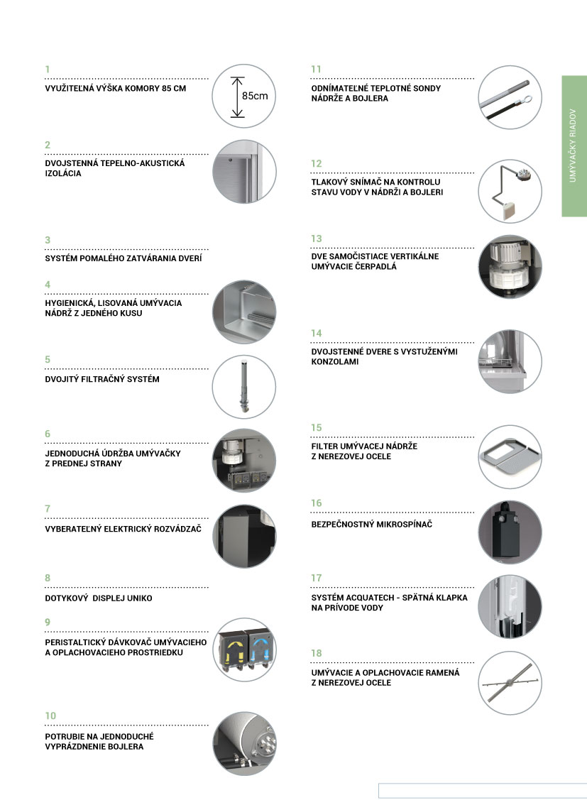 Umývačka čierneho riadu a prepraviek KRUPPS EL991E