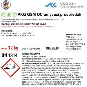 VKG GSM OC umyvaci prostriedok