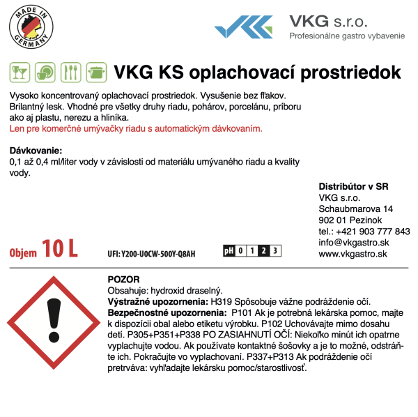 VKG KS oplachovaci prostriedok